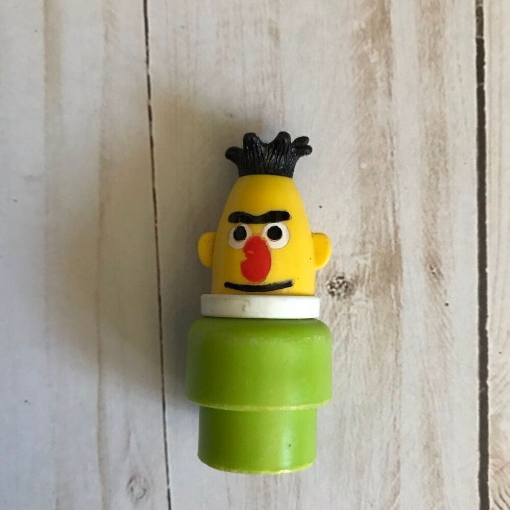 Fisher Price Little People Vintage Sesame Street Bert figure Muppets toy